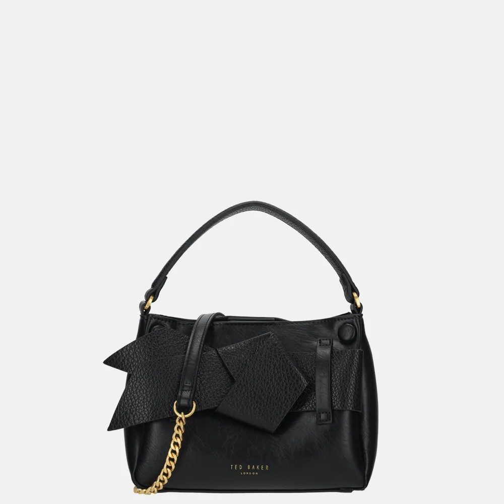 Ted Baker Ssansa bow handtas black